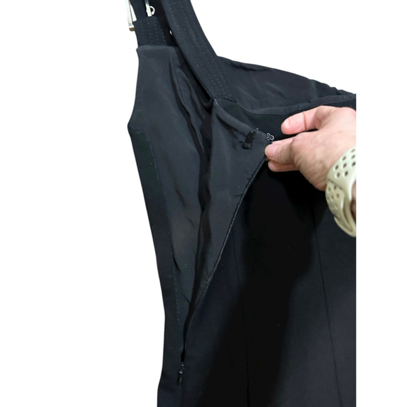 Versus Versace Black One Shoulder Mini Dress with Buckle Size 4 - Picture 8 of 12